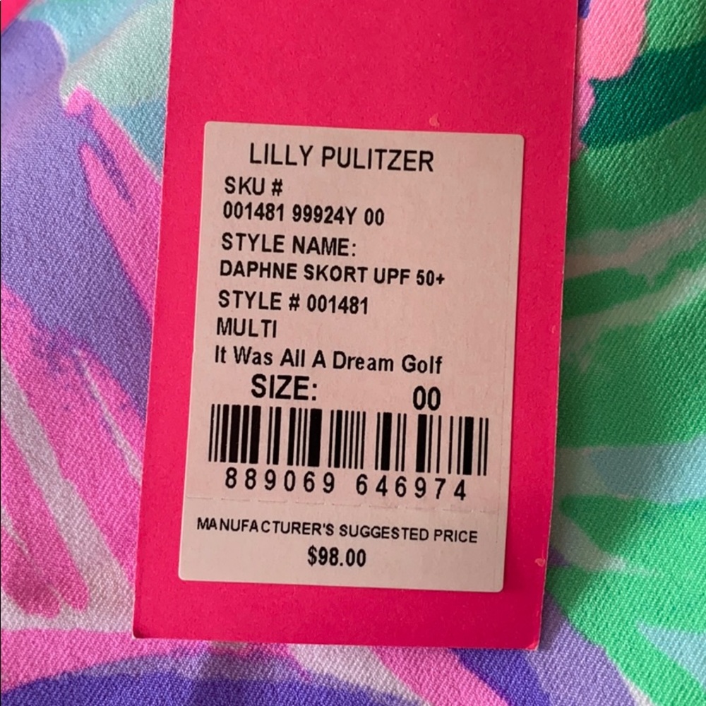 Lilly Pulitzer Luxletic Daphne Skort - Picture 6 of 12